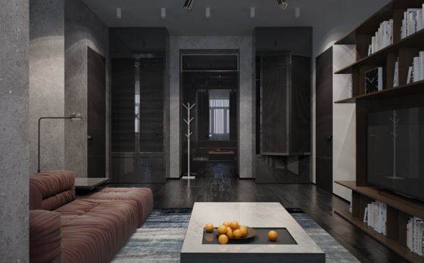 Фото из портфолио Брутальный лофт – фотографии дизайна интерьеров на INMYROOM