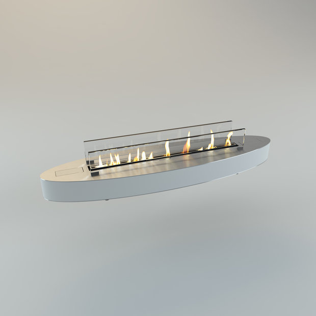 Фото из портфолио Автоматический биокамин Decoflame Denver Ellipse – фотографии дизайна интерьеров на InMyRoom.ru