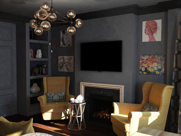 Фото из портфолио ЖК МОРТОНГРАД – фотографии дизайна интерьеров на INMYROOM