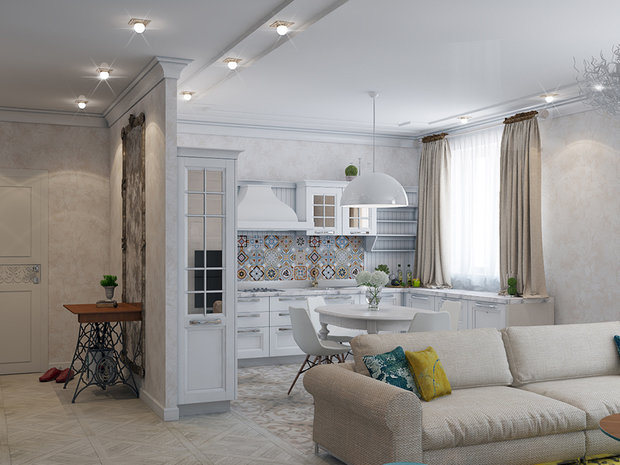 Фото из портфолио Квартира  для молодой семьи  – фотографии дизайна интерьеров на INMYROOM