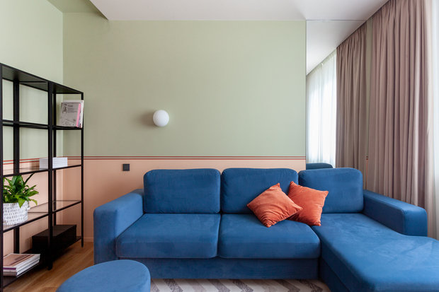 Фото из портфолио Квартира будущей студентки – фотографии дизайна интерьеров на INMYROOM