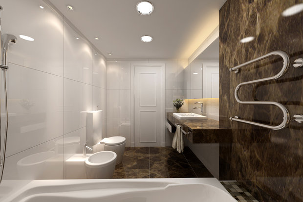 Фото из портфолио Bahtroom – фотографии дизайна интерьеров на INMYROOM
