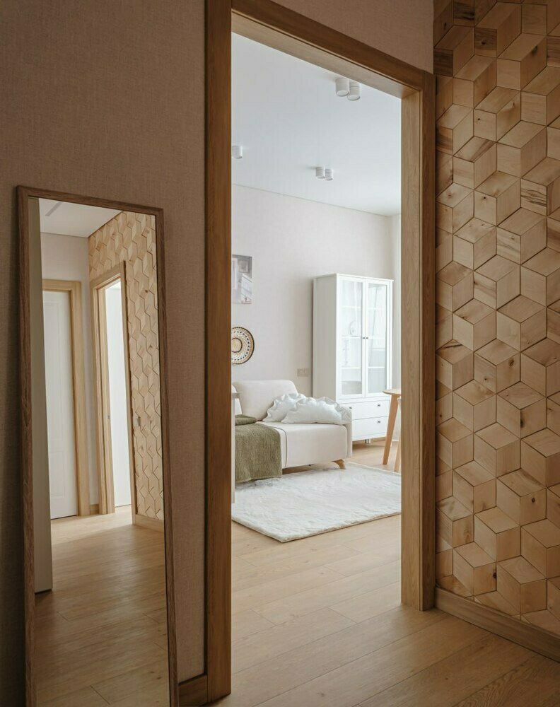 Фотография: в стиле , Современный, Квартира, Проект дня, Москва, 3 комнаты, 60-90 метров, Надежда Шишкина, Лидия Судиловская – фото на INMYROOM