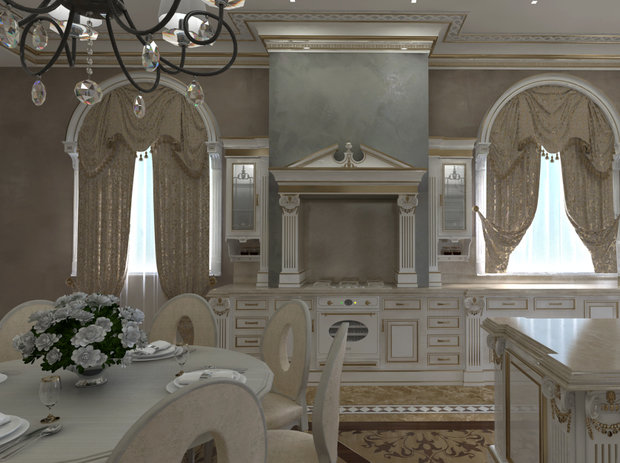 Фото из портфолио Кухня в классическом стиле  – фотографии дизайна интерьеров на INMYROOM