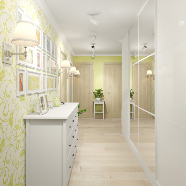 Фото из портфолио Двухкомнатная квартира в скандинавском стиле – фотографии дизайна интерьеров на INMYROOM