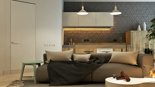 Фото из портфолио apartment 45m – фотографии дизайна интерьеров на INMYROOM