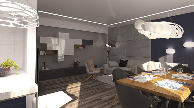 Фото из портфолио Театральный ЖК – фотографии дизайна интерьеров на INMYROOM