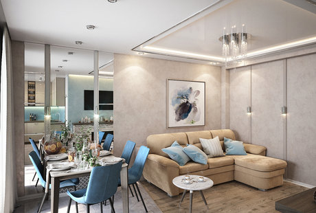 Квартира 61,61 м2 (2019)
