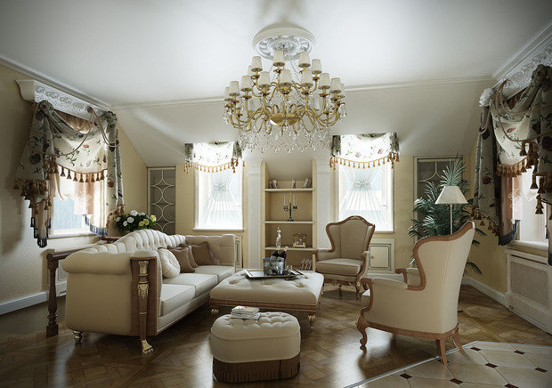 Фото из портфолио Далеко в подмосковье – фотографии дизайна интерьеров на INMYROOM