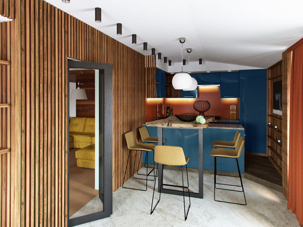 Фотография: Кухня и столовая в стиле Эко, Дом, Проект недели, Дача, Волгоград, 4 и больше, Более 90 метров, Дизайн-студия Leгко – фото на INMYROOM