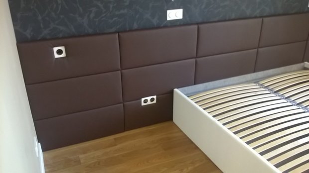 Фото из портфолио Изготовление кровати на заказ Domino – фотографии дизайна интерьеров на INMYROOM