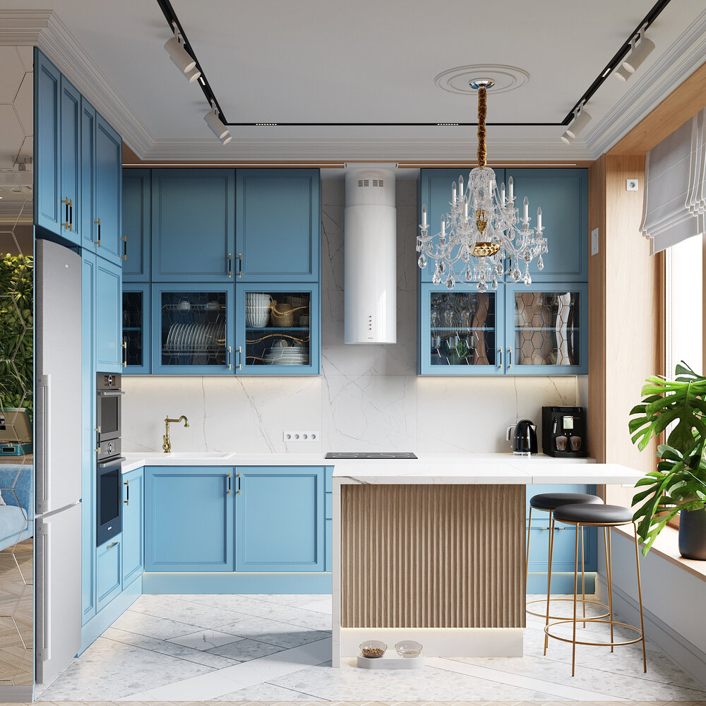 Фотография: Кухня и столовая в стиле Современный, Квартира, Проект недели, Санкт-Петербург, 3 комнаты, Более 90 метров, Виктория Вишневская – фото на INMYROOM Фотография: Кухня и столовая в стиле Современный, Квартира, Проект недели, Санкт-Петербург, 3 комнаты, Более 90 метров, Виктория Вишневская – фото на INMYROOM