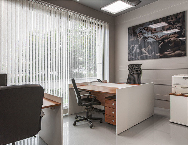 Фото из портфолио Офисное пространство – фотографии дизайна интерьеров на INMYROOM