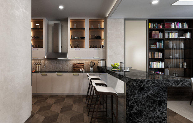 Фото из портфолио Доступный Шик – фотографии дизайна интерьеров на INMYROOM