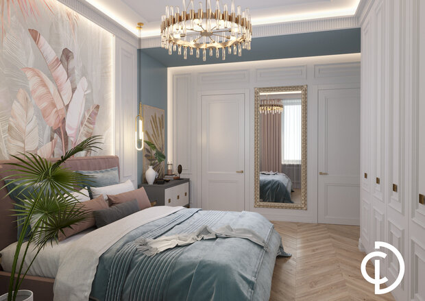 Фото из портфолио Квартира 155 м² на ул. Остоженка – фотографии дизайна интерьеров на INMYROOM
