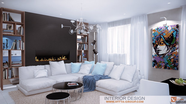 Фото из портфолио Элегантная современность – фотографии дизайна интерьеров на INMYROOM