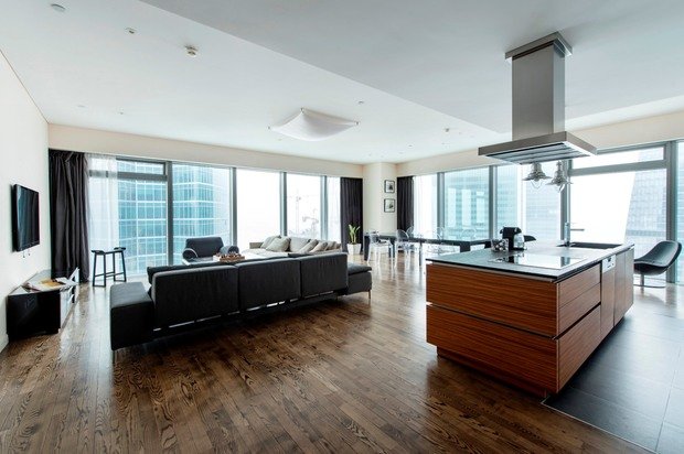 Фото из портфолио Moscow City – фотографии дизайна интерьеров на INMYROOM