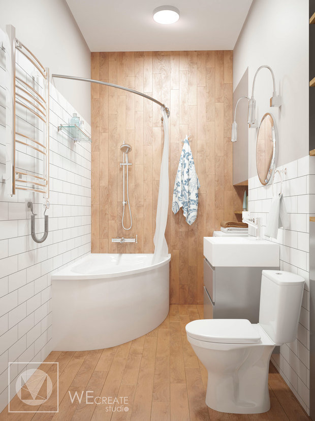 Фото из портфолио Smart-квартира в скандинавском стиле – фотографии дизайна интерьеров на INMYROOM