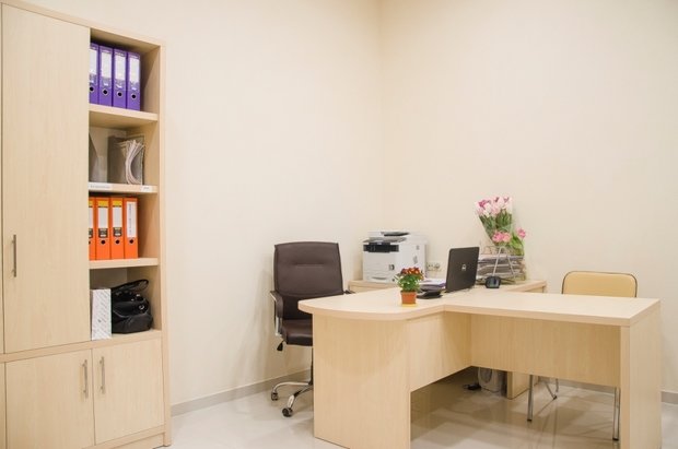 Фото из портфолио Готова 3-я очередь офиса компании – фотографии дизайна интерьеров на INMYROOM