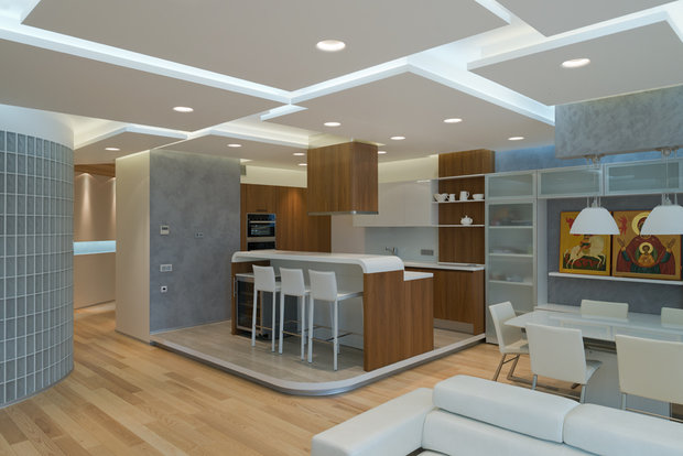 Фото из портфолио Квартира 135 кв.м. в ЖК Mirax Park   – фотографии дизайна интерьеров на INMYROOM