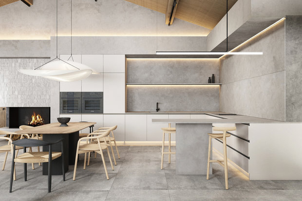 Фото из портфолио Интерьер загородного дома г. Москва – фотографии дизайна интерьеров на INMYROOM