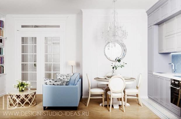 Фото из портфолио УЮТНАЯ КВАРТИРА В МОСКВЕ, 52 М² – фотографии дизайна интерьеров на INMYROOM