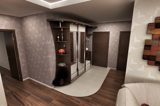 Фото из портфолио Квартира для молодой семьи – фотографии дизайна интерьеров на INMYROOM
