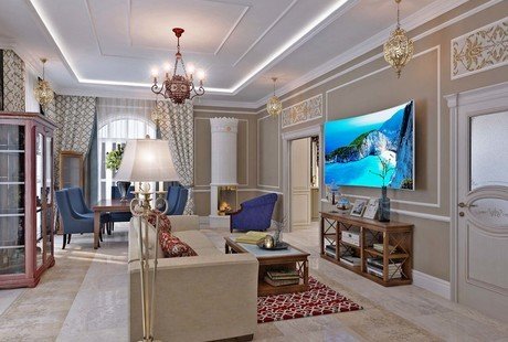 Дизайн проект дома "Николина гора" 345,5м