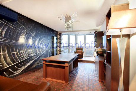 Фото реализованного кабинета под ключ от Батенькофф в ЖК Астон парк