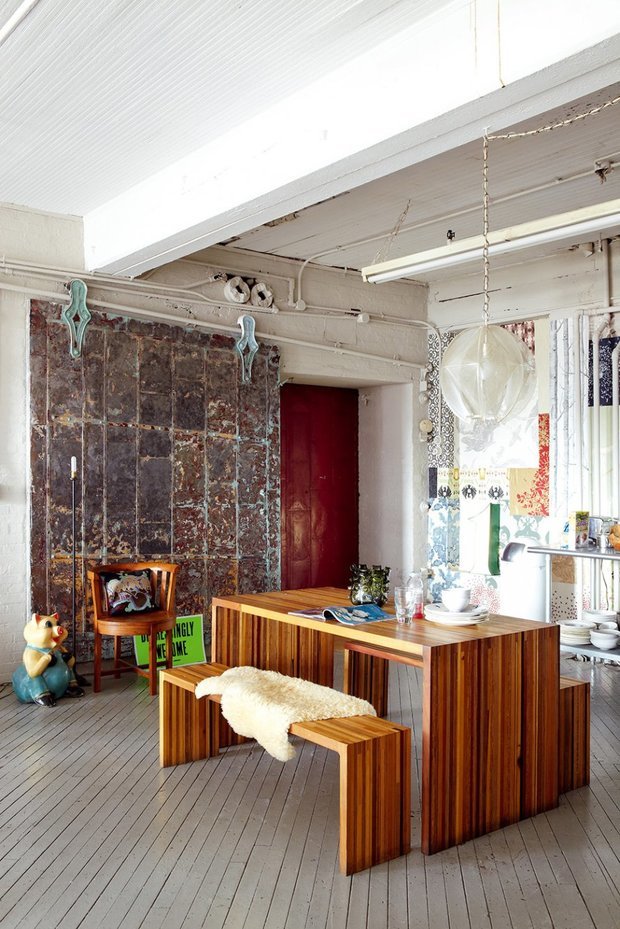 Фото из портфолио ЛОФТ в розовом обличии в Бруклине))) – фотографии дизайна интерьеров на INMYROOM