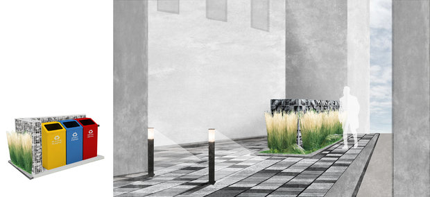 Фото из портфолио Концепция благоустройства прилегающей территории г. Москва – фотографии дизайна интерьеров на INMYROOM