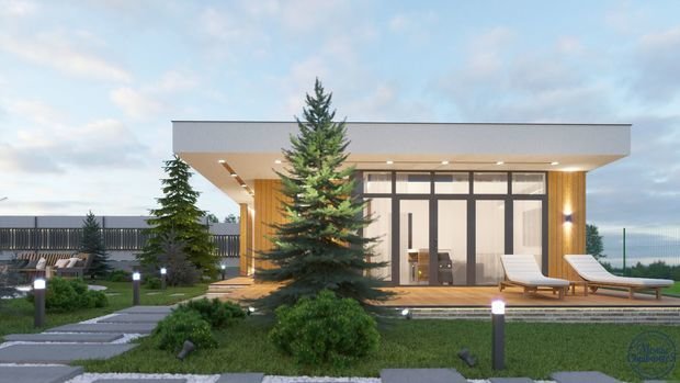 Фото из портфолио Проект двухэтажного индивидуального дома – фотографии дизайна интерьеров на INMYROOM