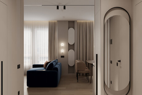 Квартира в ЖК 2й Нагатинский (Прихожая/Гардеробная)