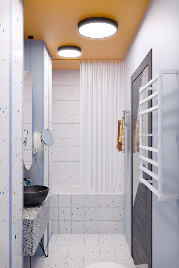 Фото из портфолио Colorblock – фотографии дизайна интерьеров на INMYROOM