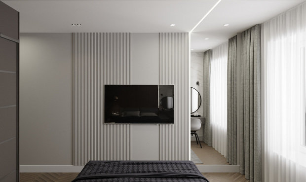Фото из портфолио Дизайн квартиры в Уфе – фотографии дизайна интерьеров на INMYROOM
