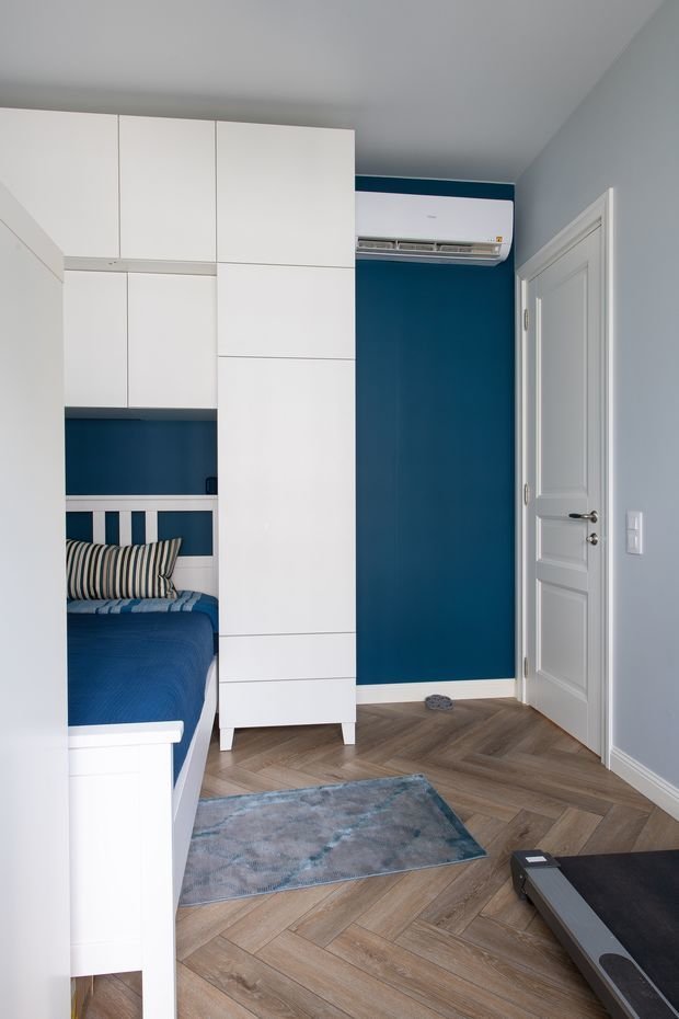 Фотография: Детская в стиле Современный, Минимализм, Квартира, Проект дня, Москва, Buro Brainstorm, 3 комнаты, 60-90 метров – фото на INMYROOM