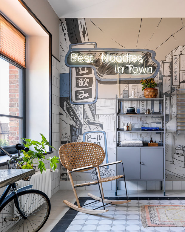 Фотография: Ванная в стиле Лофт, Скандинавский, Эклектика, Проект недели, Московская область, Таунхаус, 4 и больше, Более 90 метров, Ирина Бдайциева – фото на INMYROOM