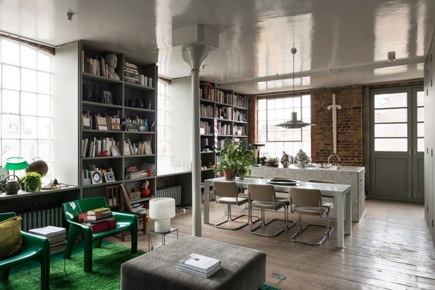 Фото из портфолио  Зелёные яркие пятна в интерьере – фотографии дизайна интерьеров на INMYROOM