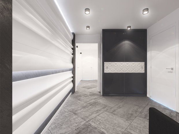 Фото из портфолио Частная квартира 86м2 – фотографии дизайна интерьеров на INMYROOM