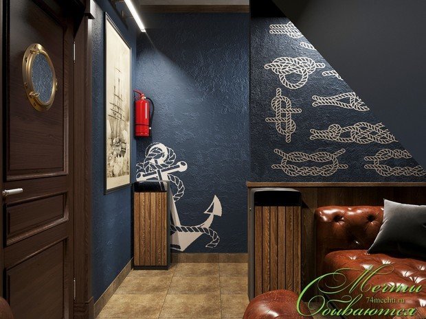 Фото из портфолио Бильярд на крыше – фотографии дизайна интерьеров на INMYROOM