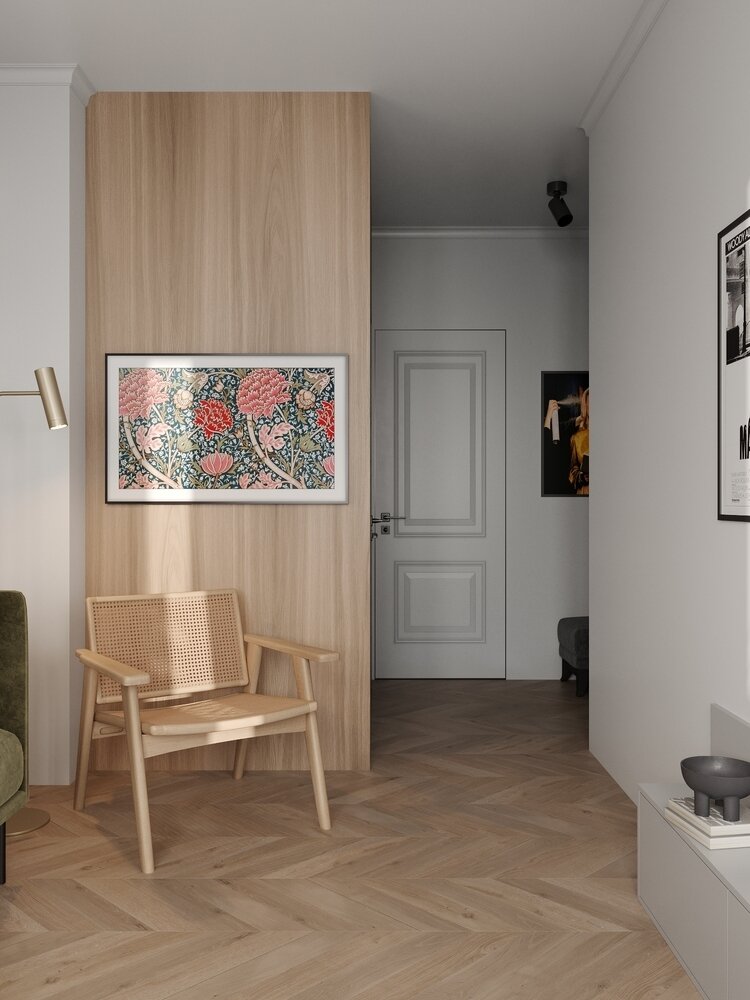 Фотография: Прихожая в стиле Современный, Винтажный, Квартира, Проект недели, Москва, Кирпичный дом, 2 комнаты, 40-60 метров, DSGN HUB – фото на INMYROOM Фотография: Прихожая в стиле Современный, Винтажный, Квартира, Проект недели, Москва, Кирпичный дом, 2 комнаты, 40-60 метров, DSGN HUB – фото на INMYROOM