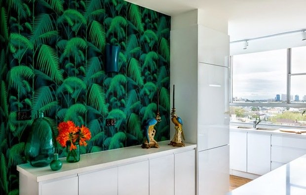 Фото из портфолио Тропические мотивы – фотографии дизайна интерьеров на INMYROOM