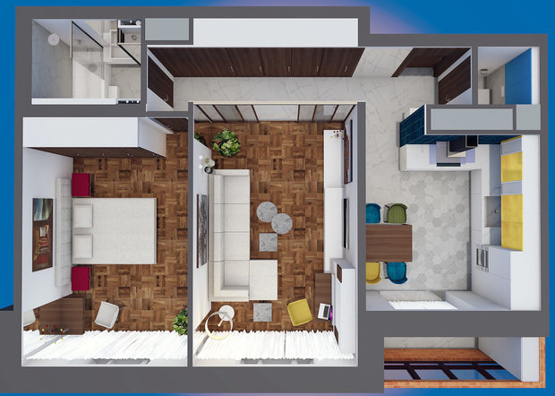 Фото из портфолио Uno mattina nebbiosa a Milano – фотографии дизайна интерьеров на INMYROOM