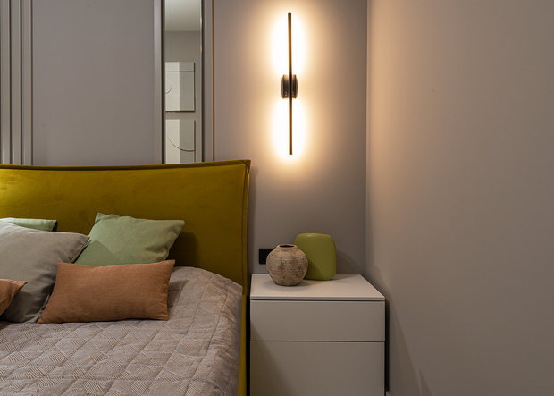 Фотография: Спальня в стиле Современный, Минимализм, Скандинавский, Квартира, Проект недели, Ростов-на-Дону, 4 и больше, Более 90 метров, L.I.S.T., Ирина Власова – фото на INMYROOM