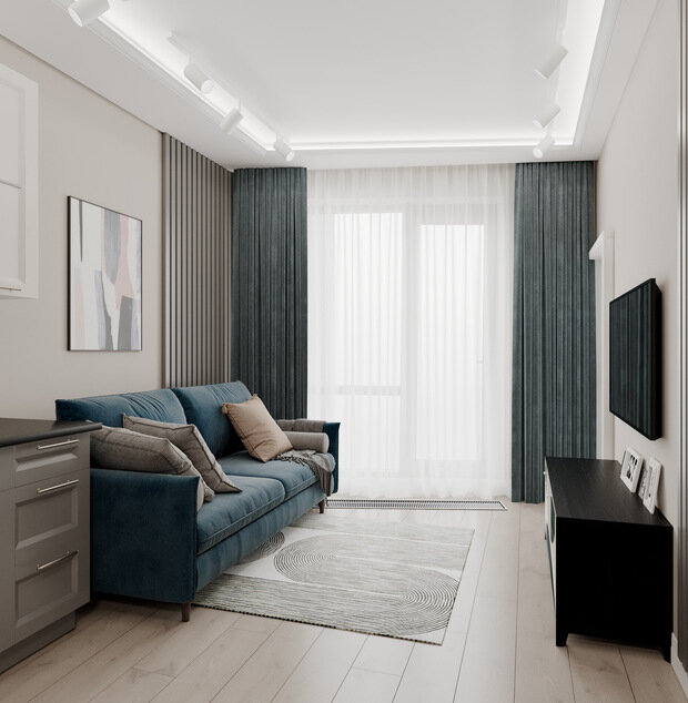 Фото из портфолио  квартира под сдачу – фотографии дизайна интерьеров на INMYROOM