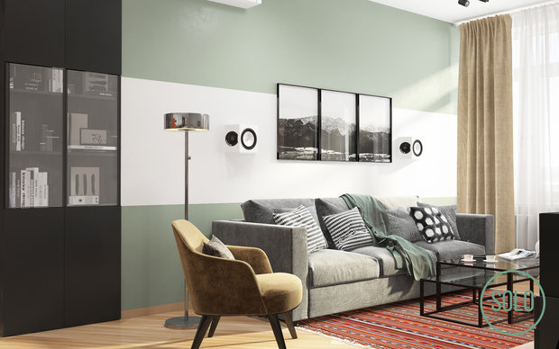 Фото из портфолио Игра цвета – фотографии дизайна интерьеров на INMYROOM