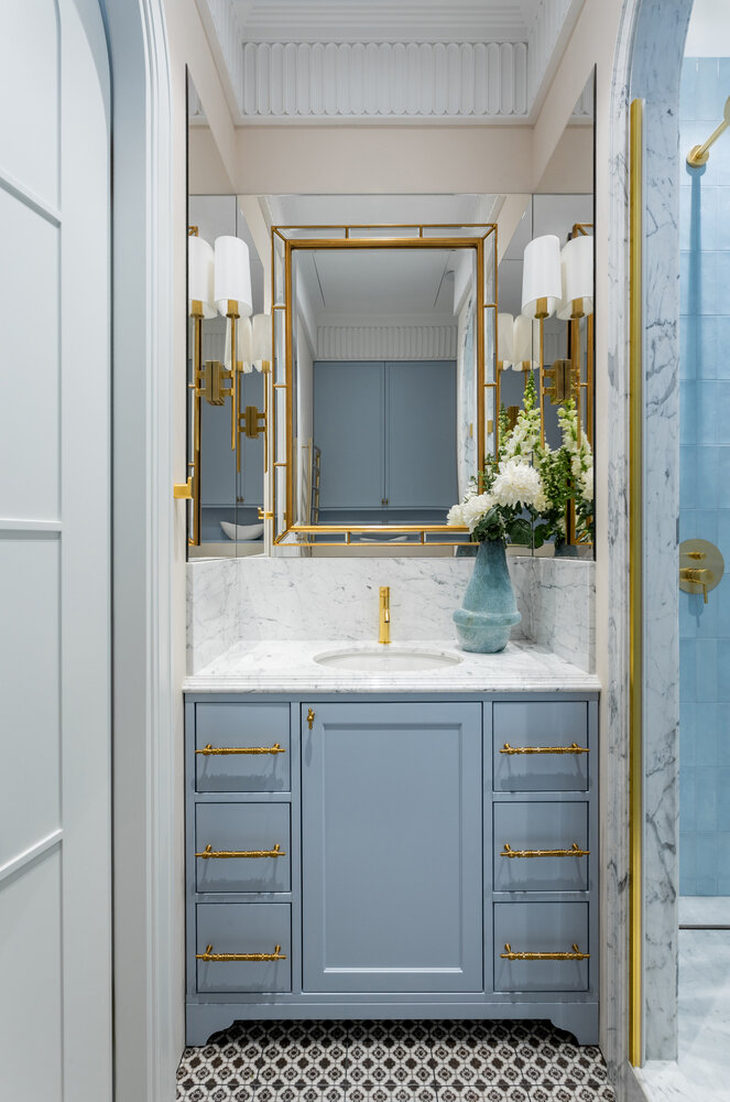 Фотография: Ванная в стиле Современный, Квартира, Проект дня, Москва, 4 и больше, Более 90 метров, Виктория Колесникова – фото на INMYROOM Фотография: Ванная в стиле Современный, Квартира, Проект дня, Москва, 4 и больше, Более 90 метров, Виктория Колесникова – фото на INMYROOM