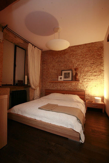 Фотография: Спальня в стиле Лофт, Квартира, Дома и квартиры, Москва – фото на INMYROOM