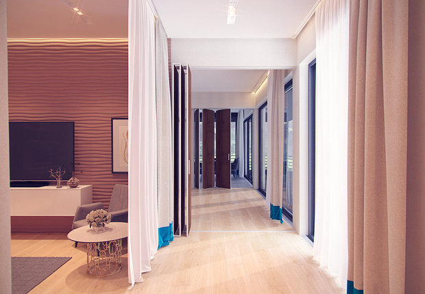 Фото из портфолио Дом с панорманым остеклением в г.Краснодар – фотографии дизайна интерьеров на INMYROOM