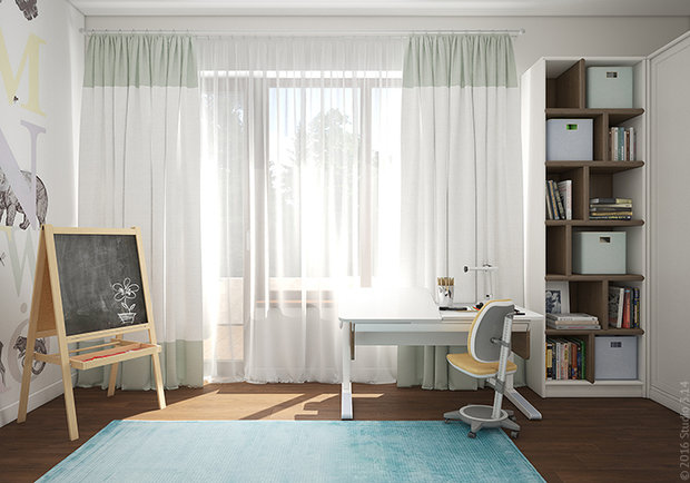 Фото из портфолио Подмосковная соната – фотографии дизайна интерьеров на INMYROOM